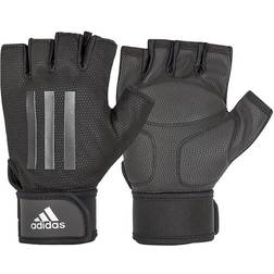 adidas Half Finger Weight Lifting Gloves - Grey