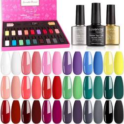 UV Gel Nail Polish Kit 21-pack