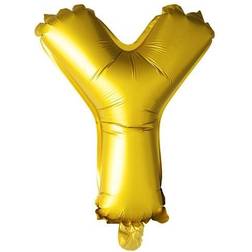 Fiesta Letter Balloons Y 100cm Gold