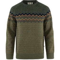 Fjällräven Övik Knit Sweater M - Laurel Green/Deep Forest