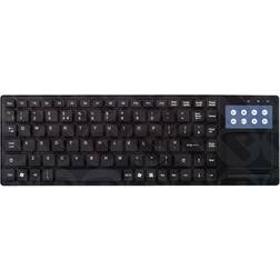 Qwerty TPad USB Multimedia Keyboard with Touchpad