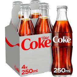 Coca-Cola Diet Coke 4 4x250ml 25cl