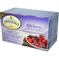 Twinings Herbal Tea, Wild Berries, Caffeine Free, 20 Tea