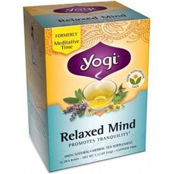 Yogi Relaxed Mind Herbal Tea Caffeine Free 16 Tea