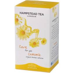 Hampstead Organicanic Camomile Herbal Infusion Tea individually wrapped 25g