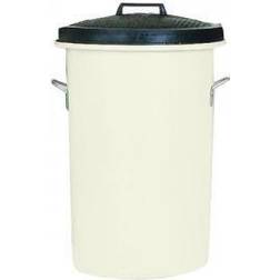 VFM Heavy Duty Coloured Dustbin 85 on base on lid easy