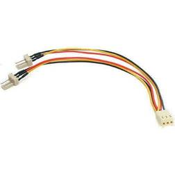 StarTech 6in TX3 Fan Power Splitter Cable Fan