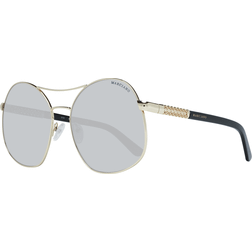 Guess by Marciano Guld Oval Gradient Solglasögon - Gul