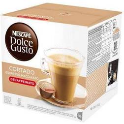 Nescafé Dolce Gusto Cortado Espresso Macchiato Decaffeinato Caffè Macchiato 16 Capsule