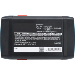 Gardena Batteri til Gardena Spindelmaher 380 (Kompatibelt)