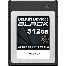 Delkin BLACK CFexpress 512Gb Typ B 1725/1530mb/s