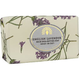 English Soap Company, Vintage Wrapped Shea Butter Soap, English Lavender, 200g