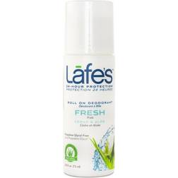 Lafe Natural Roll On Deodorant Fresh Cedar & Aloe 3 oz