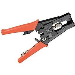 Fixpoint crimping plier for F-/IEC-/BNC- RCA-compressio Krympetang