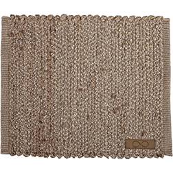 Fondaco Tablett Jute Linnefärg Bordstablett Grå, Natur