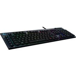 Logitech G815 Clavier Backlit USB Qwertz Allemand GL Clicky Carbone