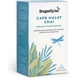 Dragonfly Tea Tea Cape Malay Chai Organic Spiced Rooibos Tea 20