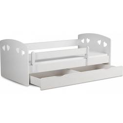 Kocot Kids Juniorsäng Tokary 80x160 cm - Vit