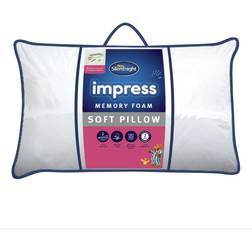 Silentnight Impress Memory Foam Oreiller intérieur Blanc (70x39cm)