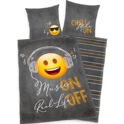 MCU Emotix Music ON Real Life OFF Bedding Set 135x200cm