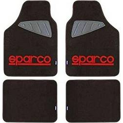 Sparco bilgolvmattor SPC1903 Universal Svart/Röd