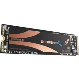 Sabrent 2TB Rocket Nvme PCIe 4.0 M.2 2280 Intern SSD Maximum Performance Solid State Drive (SB-ROCKET-NVMe4-2TB)