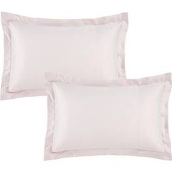 Catherine Lansfield Silky Soft Pillow Case Silver