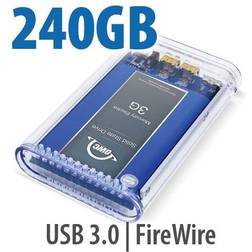 OWC 250GB SSD OWC Mercury On-The-Go FireWire 800 400 USB3 SSD Portable Bus Powered Solution