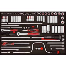Teng Tools Topnøglesæt 86 Dele TTESK86 Topnøgle