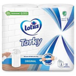 Tork Lotus 1-L vit 12/FP