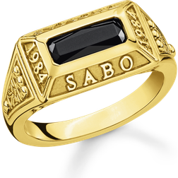 Thomas Sabo Ring black-gold TR2242-177-11-64