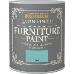 Rust-Oleum Satin Furniture Paint - Teal Wood Paint
