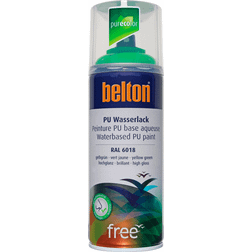 Belton Free high gloss farvespray RAL 6018 lys Lakmaling Gul, Grøn 0.4L