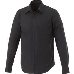 Elevate Mens Hamell Long Sleeve Shirt (White)