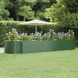 vidaXL Garden Planter Green