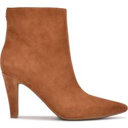 Nine West Cale 9x9 Heeled Booties Suede