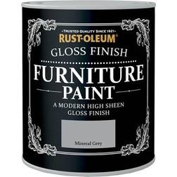 Rust-Oleum Gloss Furniture Paint Mineral Wood Paint Grey