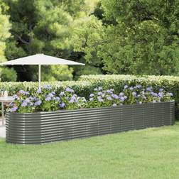 vidaXL Garden Planter Powder-coated