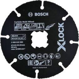 Bosch Carbide Multi X-Lock Skæreskive 115 mm