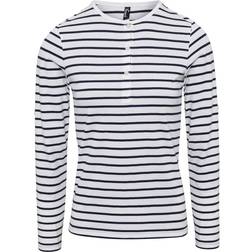 Premier Damen T-Shirt Long John - Weiß
