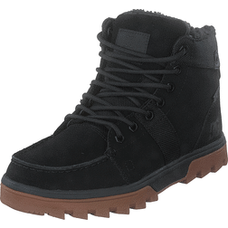 DC Shoes Woodland Black/gum, Sko, Boots, Sort