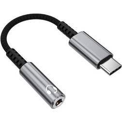 24.se USB C - 3.5mm M-F Adapter 0.1m