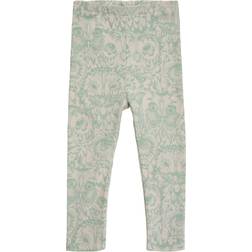 Soft Gallery Pastel owl Leggings Harbor Gray