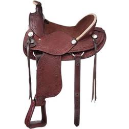 King San Marcos Suede Ranch Saddle 16.5In Me