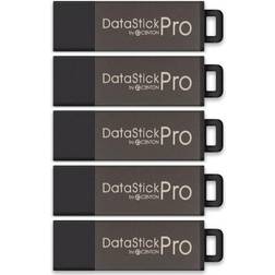 Centon Waterproof 4GB USB 5pk Black (DSW4GB5PK) Quill Black