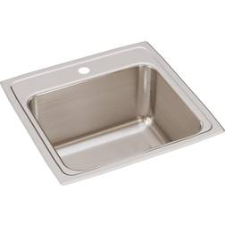 Elkay Lustertone Classic Stainless Single Bowl Drop-in Laundry Sink