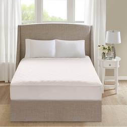 Beautyrest Cotton Heated Mattress Cover White (190.5x137.2cm)