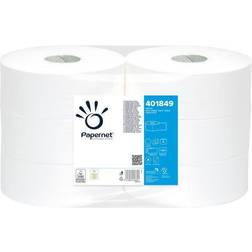 Multi Toiletpapir Papernet Jumbo Maxi 2-lag Ø262 x360 m Nyfiber,6 rl/krt