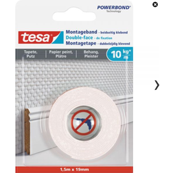 TESA Nastro Biadesivo Powerbond 19 x 1500 mm L x L