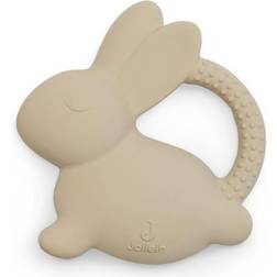 Jollein Bidering Rubber Bunny, Nougat